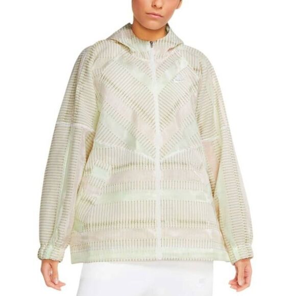 Nike Tech Pack Hooded Zipper Jacket Windrunner Lace Tan Black Small S CZ9245 902 - Picture 2 of 16